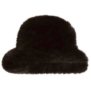 Elegant Brown Faux Fur Women's Hat